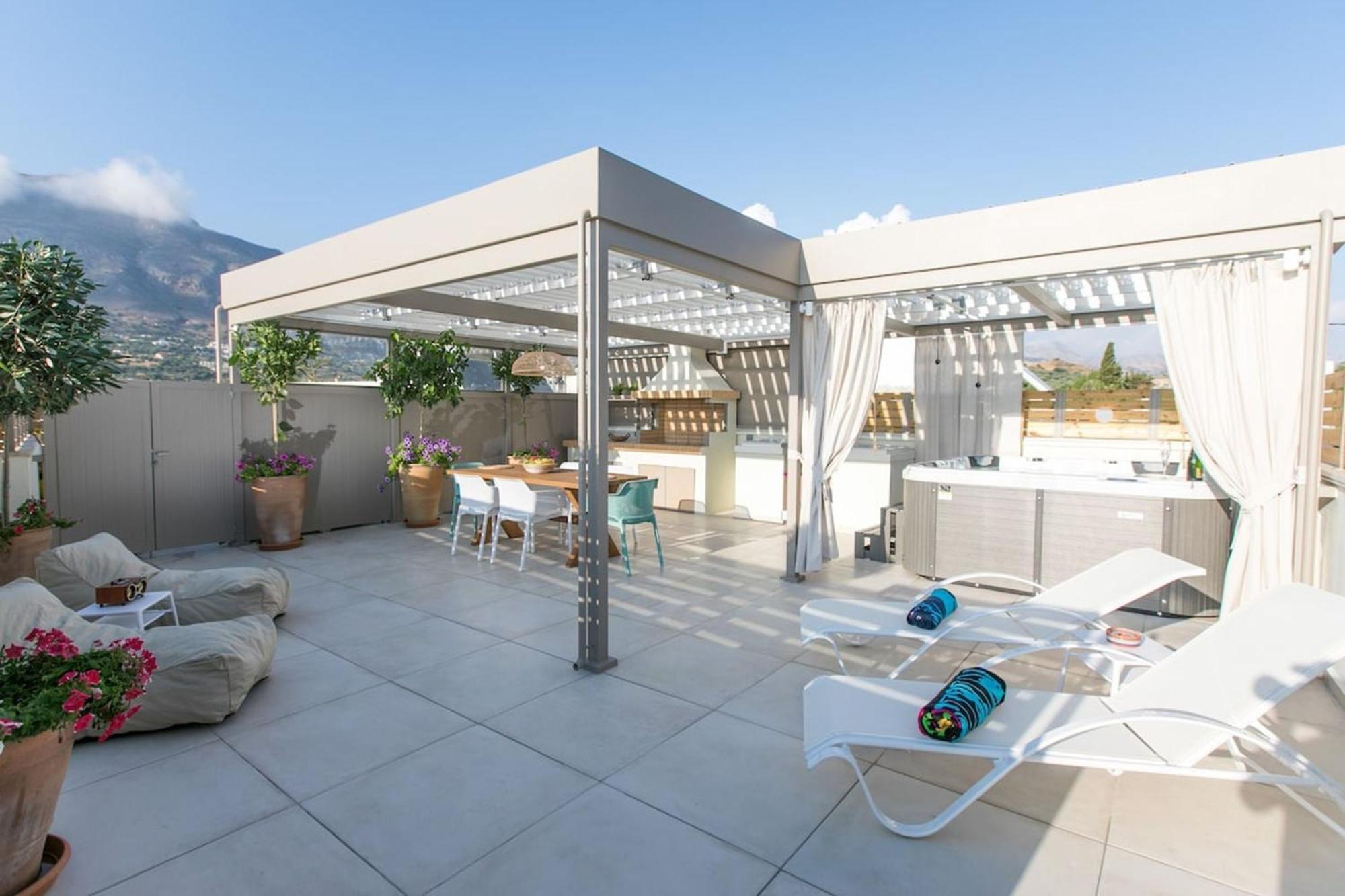 Ekaterini Luxury House Villa Lefkogeia Eksteriør billede